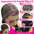 WowAngel Straight Glueless Human Hair Wig | 13x6 HD Lace