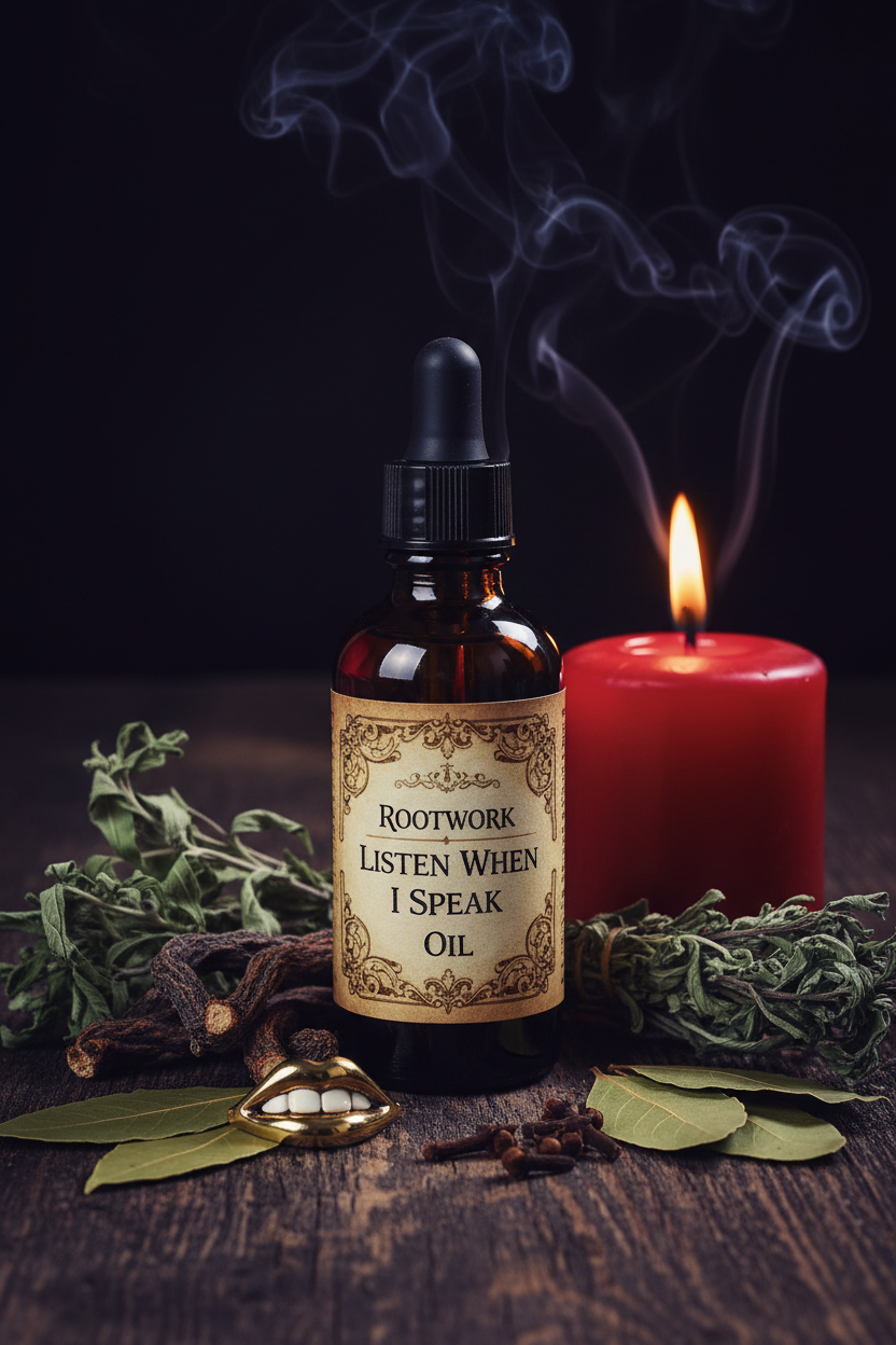 LISTEN WHEN I SPEAK 🗣️ OIL