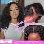 Deep Wave Human Hair Wig | HD Lace, 250% Density