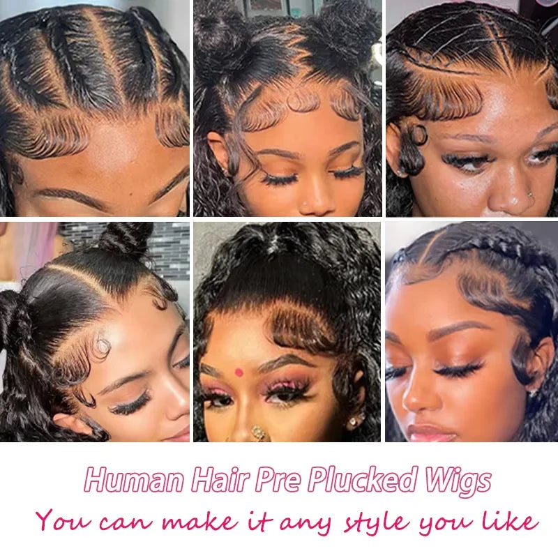 Glueless Deep Wave Human Hair Wig | HD Lace